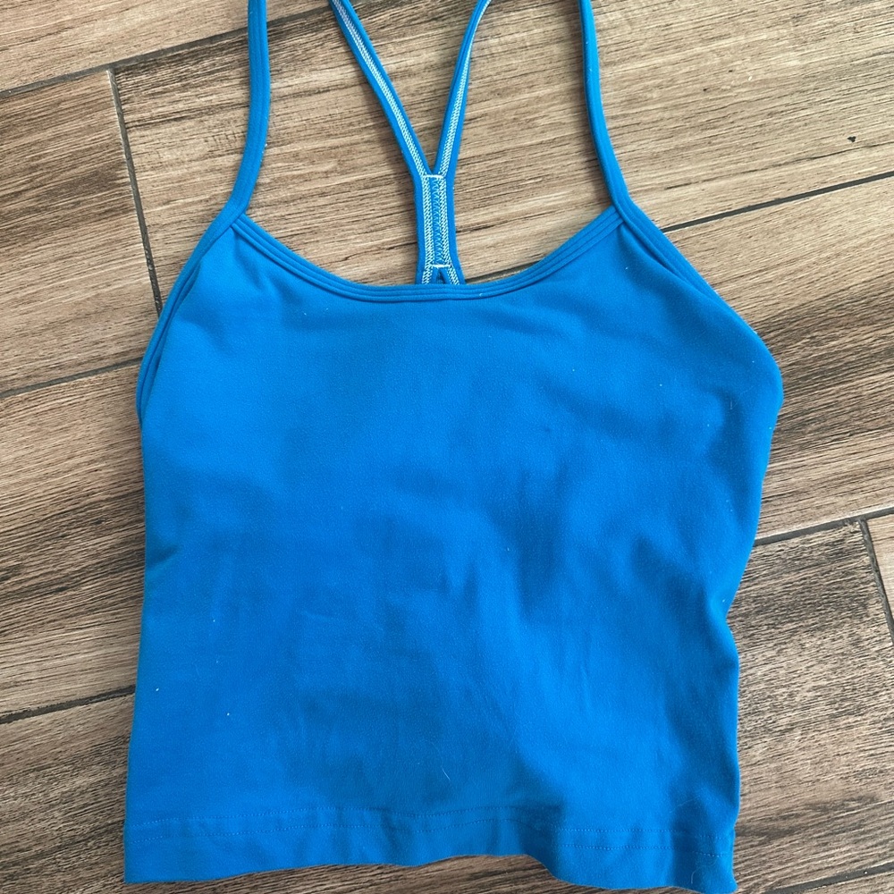 Blue Lululemon Tank